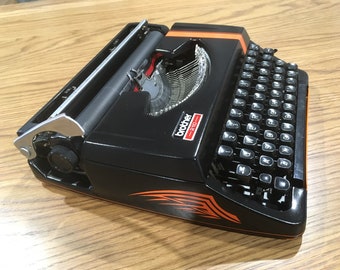 Retro 1979 Brother 210 Typewriter - Refurbished with Complete Facelift