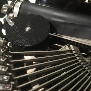 Carrete de cinta impreso en 3D para máquinas de escribir portátiles Remington antiguas