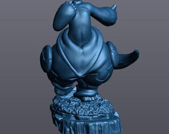 3D Scanned Nanachi - Torso and Legs (Made in Abyss, 3D Printable)