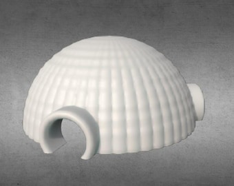 3D CAD Large Inflatable Dome (3D Printable)