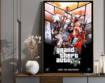 Auto Posters Etsy