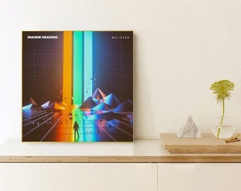 Imagine Dragons Believer Etsy Imagine Dragons Believer Etsy