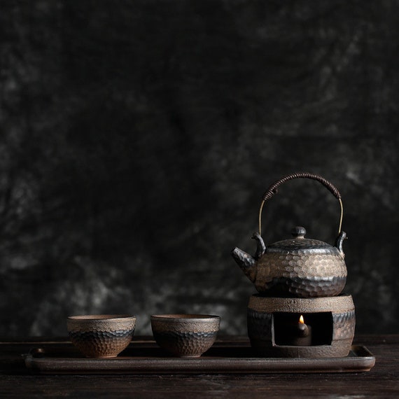 Stoneware Warm Tea Stove Japanese Handmade Retro Tea Warmer Etsy Stoneware Warm Tea Stove Japanese Handmade Retro Tea Warmer Etsy