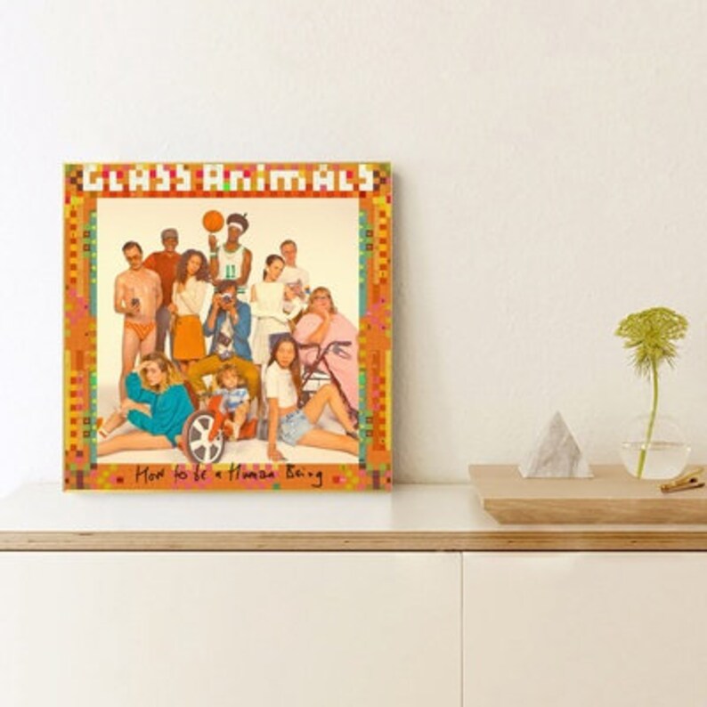 Glass Animals How To Be A Human Being Music Album Canvas Etsy