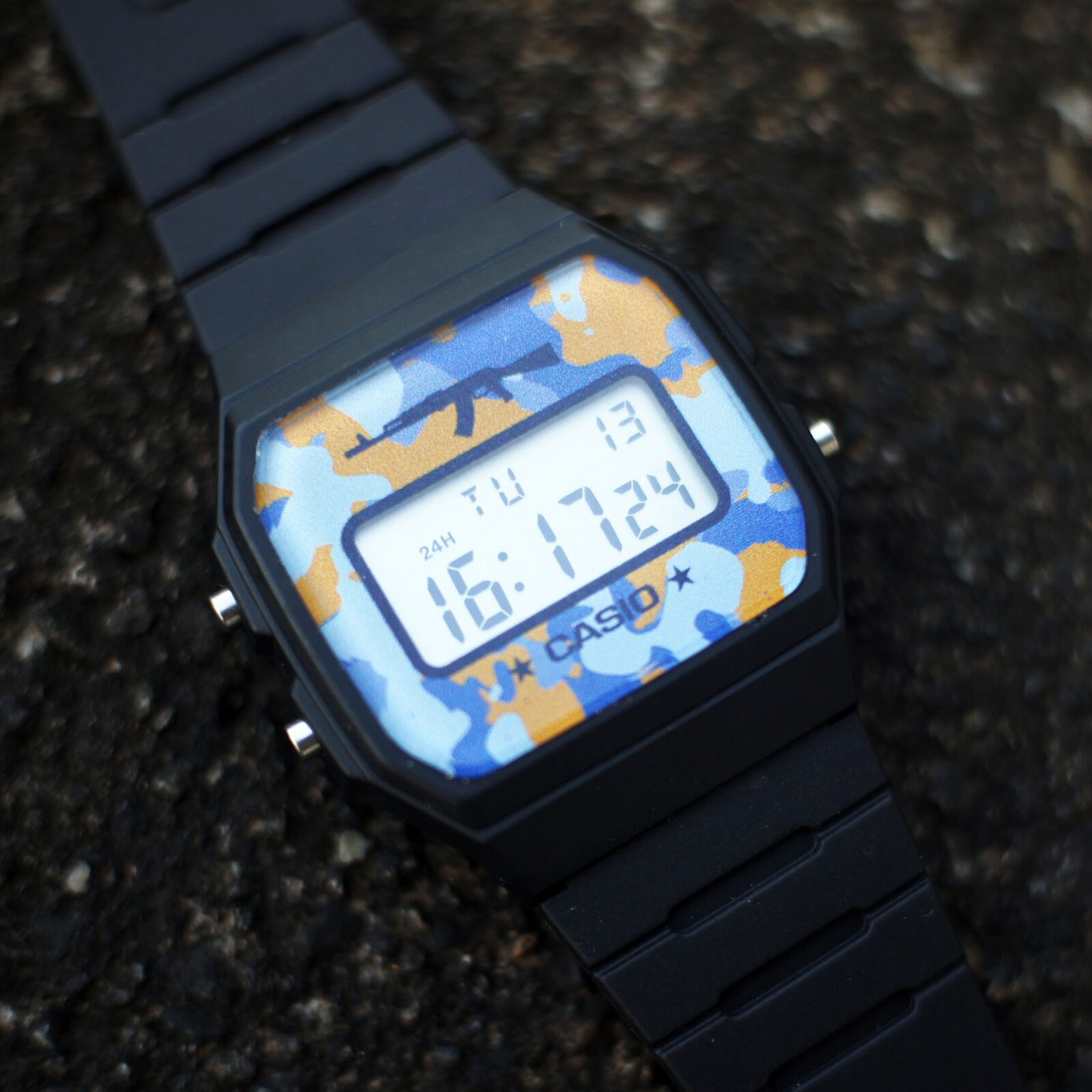 casio f91w custom
