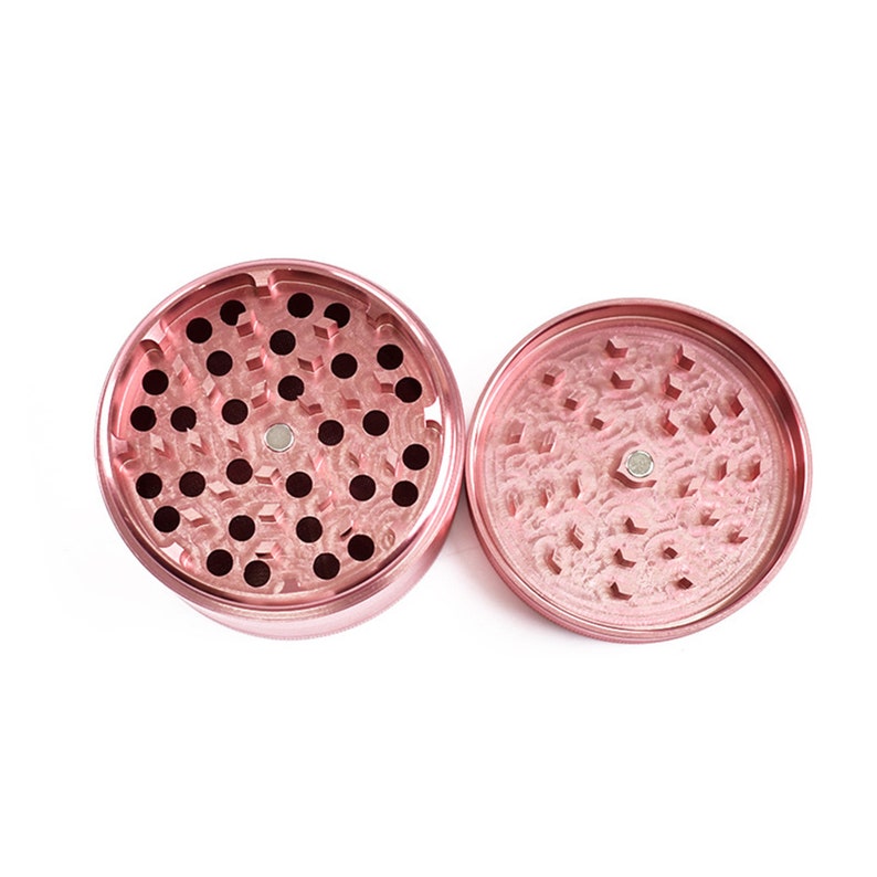 Pink Girly Grinder Personalized Herb Grinder Designer Pink Etsy
