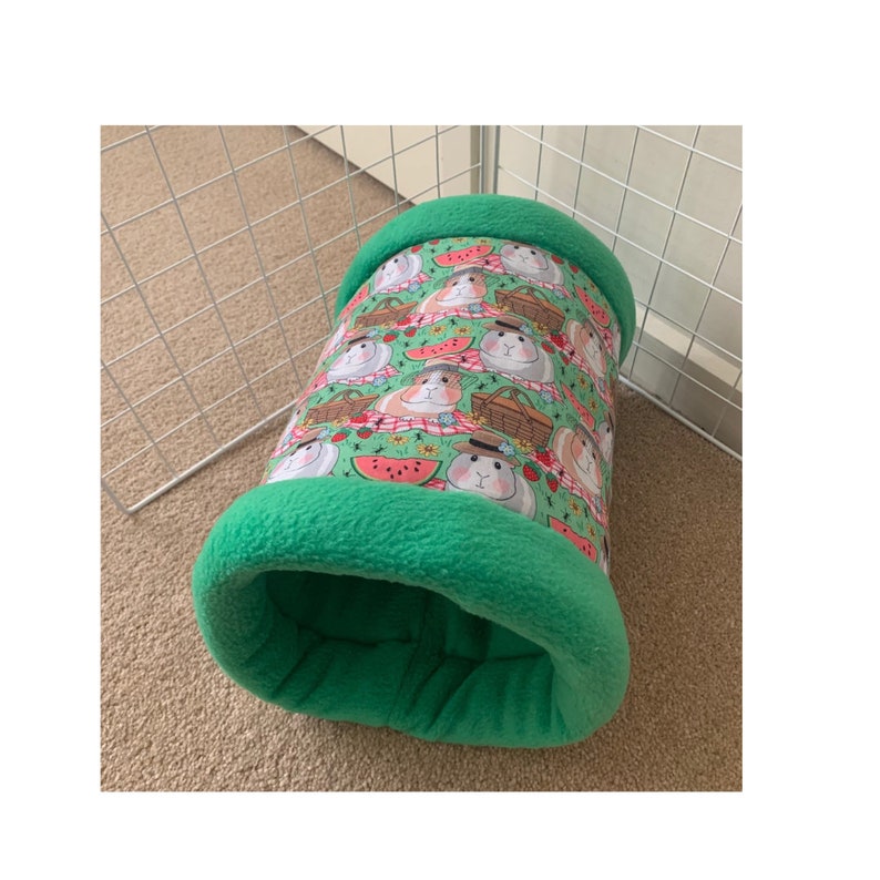 Guinea Pig Fleece Tunnel Etsy