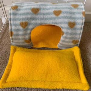 Soft cute Fleece Tunnel  Guinea Pig ,Rat ,Hedgehog ,small animals.