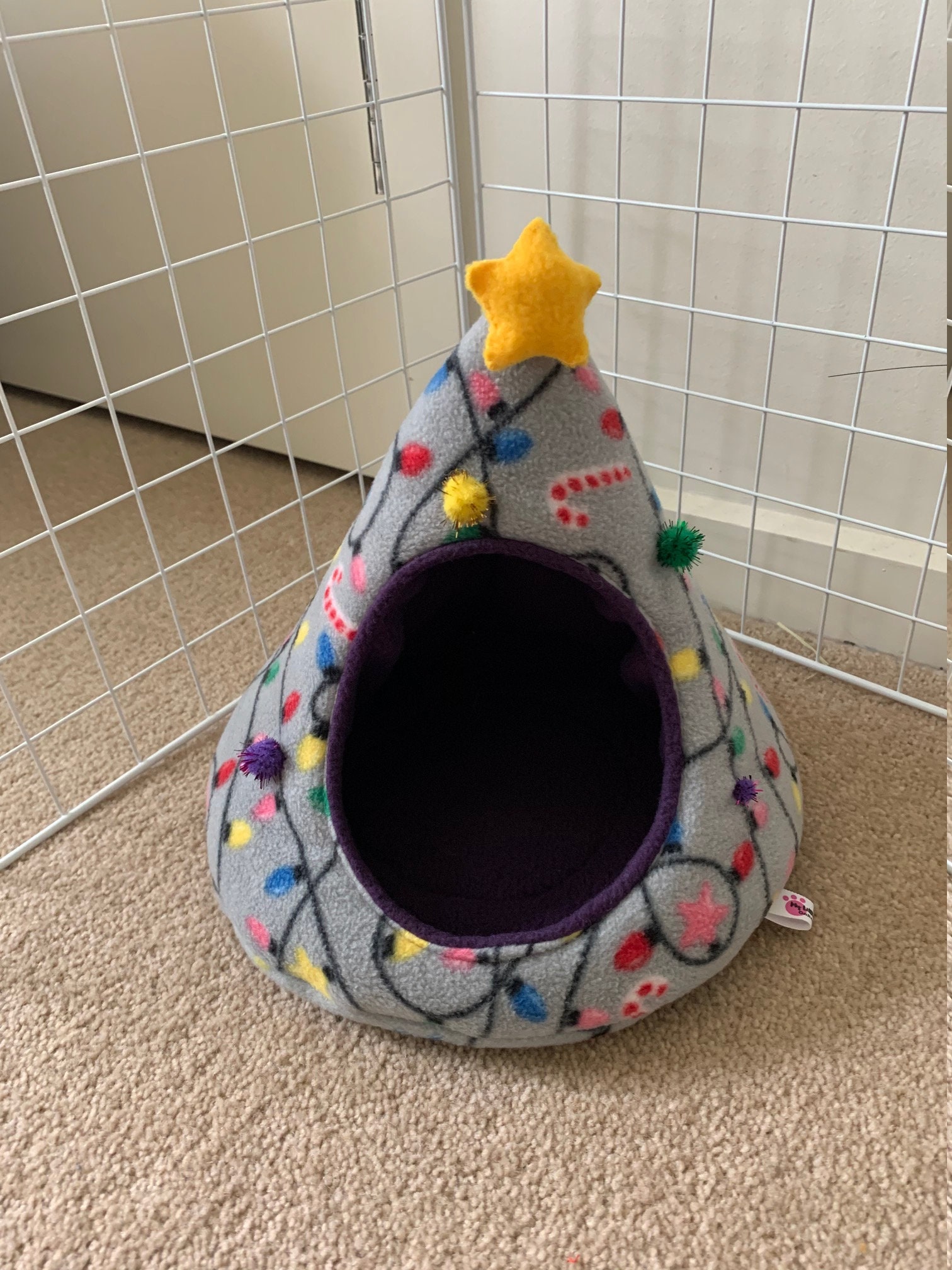 Christmas Tree House for Small Pets Guinea Pig Tree House Etsy UK