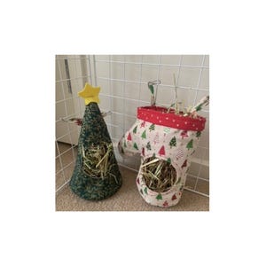 Special hay bags christmas gift for small animals, guinea pig, rabbits, etc.