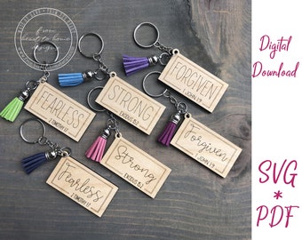 Free Cute Keychain Necklace Svg
