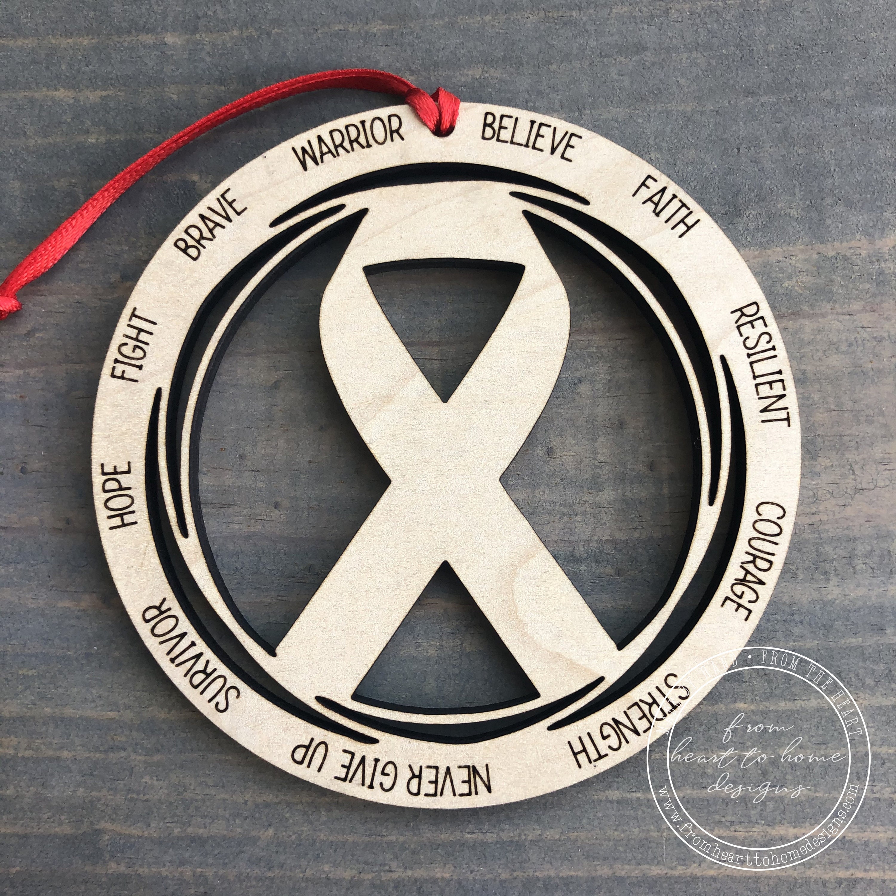 DIGITAL FILE ONLY Cancer Ribbon Laser Cut File/commercial Use/svg - Etsy