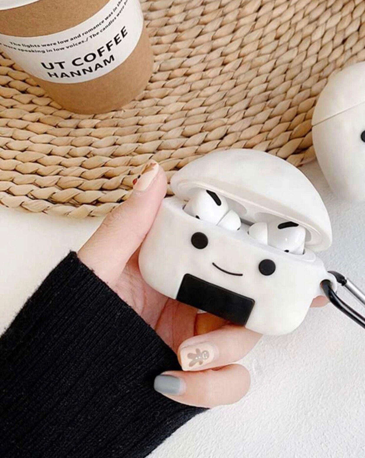Rice Ball Airpods Case Airpods Pro Airpods 1/2 Phone Etsy