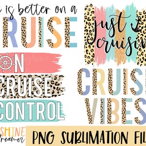 Cruise Sublimation PNG, Cruise Shirt Bundle Sublimationsdatei, Urlaub PNG Design, Sublimationsdesign, digitaler Download