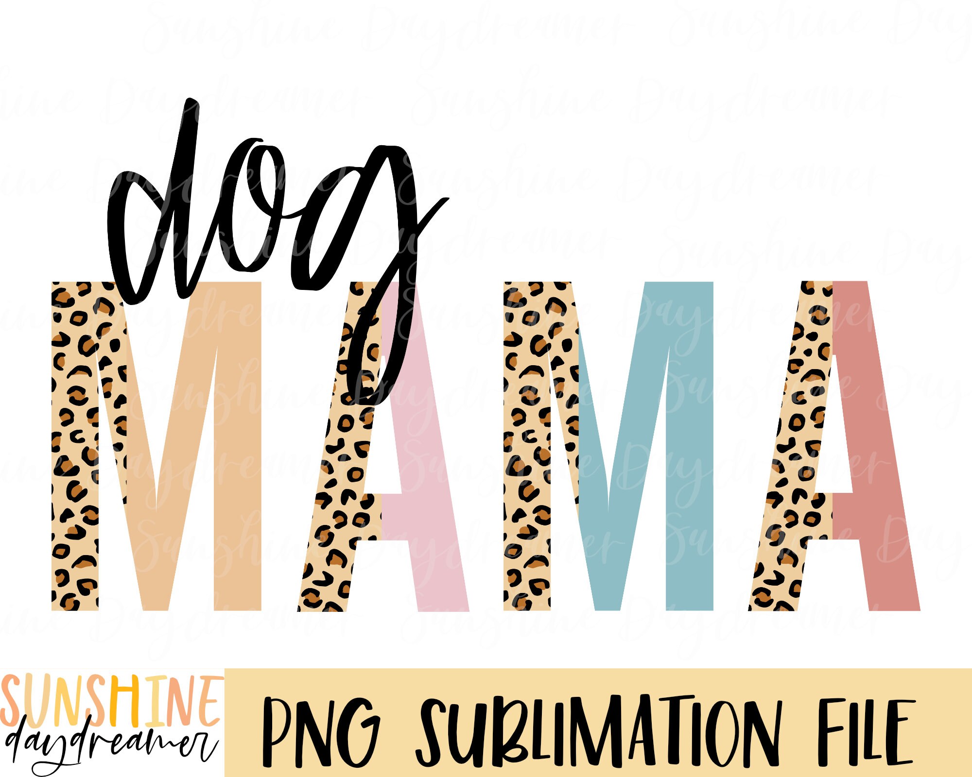 Dog Mama Sublimation PNG Bundle: Shirt Design (digital Download) - Etsy