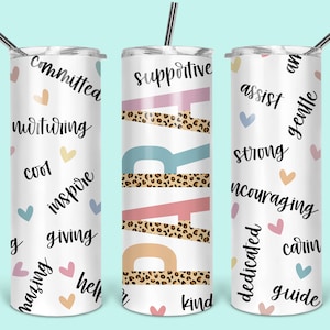 Para Leopard 20 Unzen Becher PNG, nahtloser Becher Datei, Skinny Becher PNG Design, Paraprofessional Leopard Design Wrap, digitaler Download