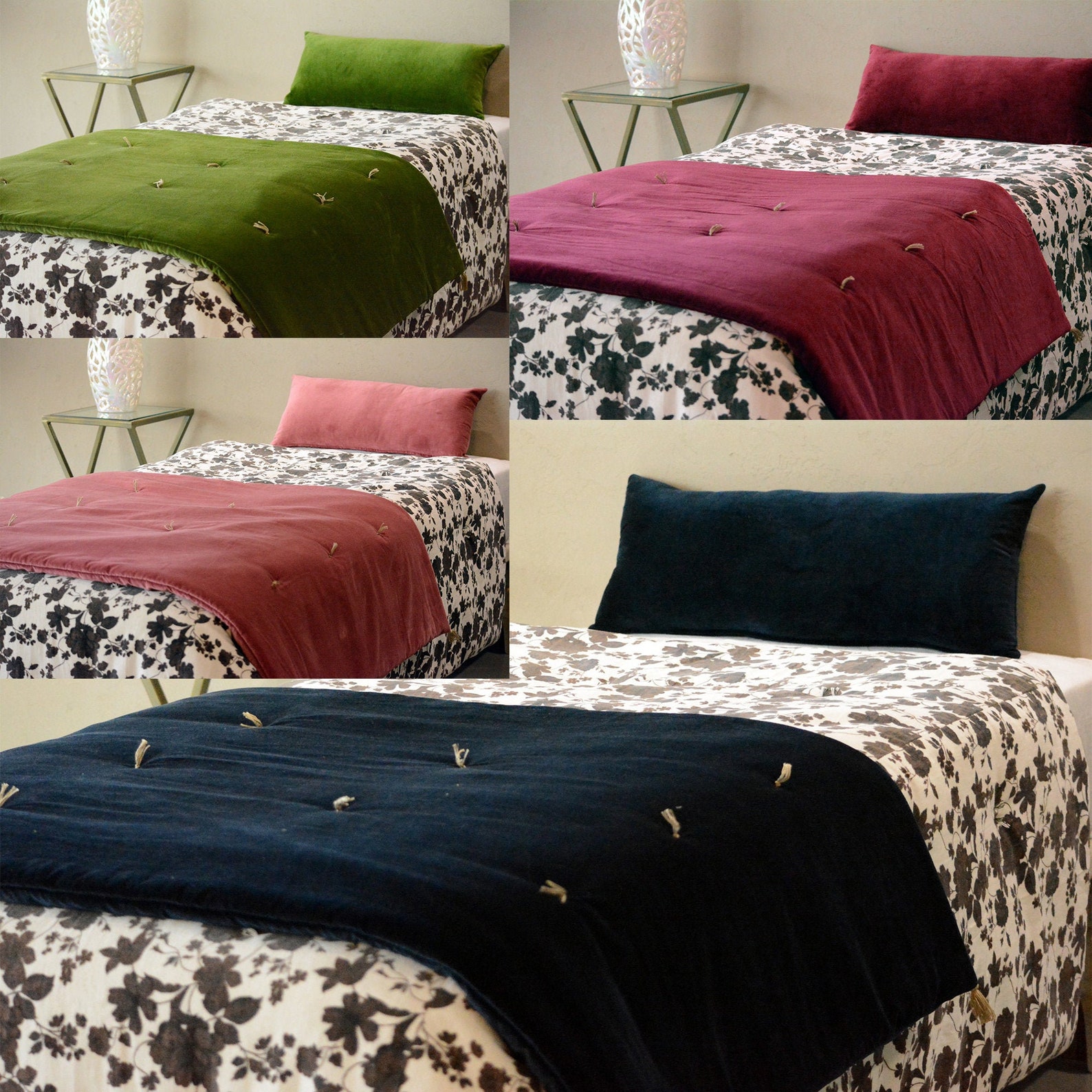 Luxury Velvet Bed Runner Runners Bed Scarf Bed Cover Twin Etsy