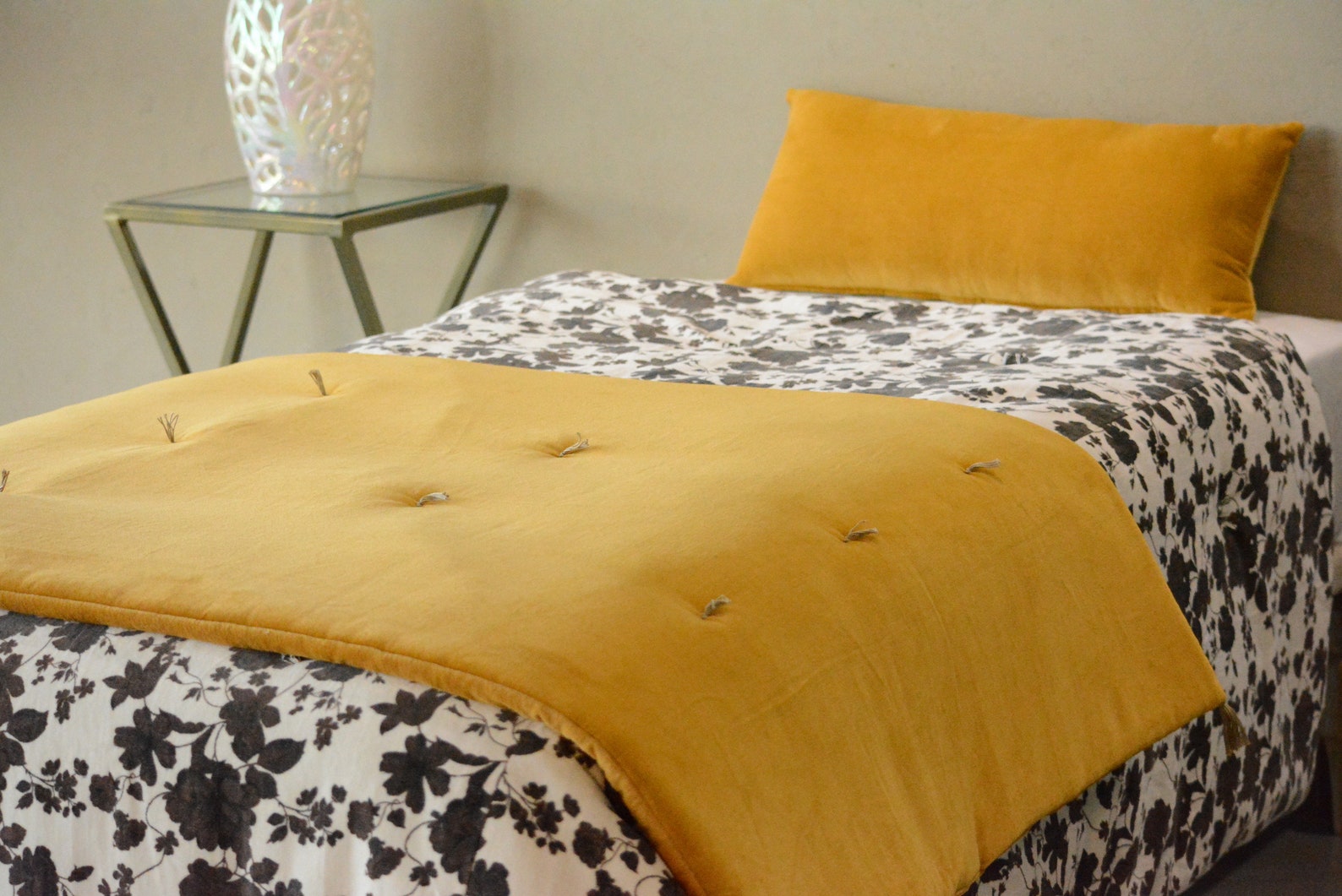 Luxury Navy Velvet Bed Runner Express Delivery Bed Scarf Bed Etsy