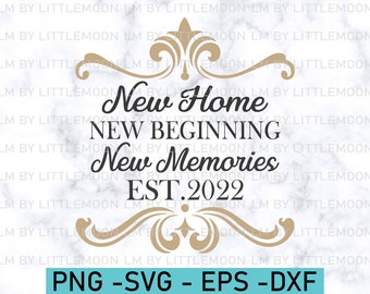 Free Free 88 New Home New Beginnings Svg SVG PNG EPS DXF File