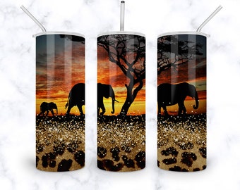 Download Elephant Tumbler Svg Etsy