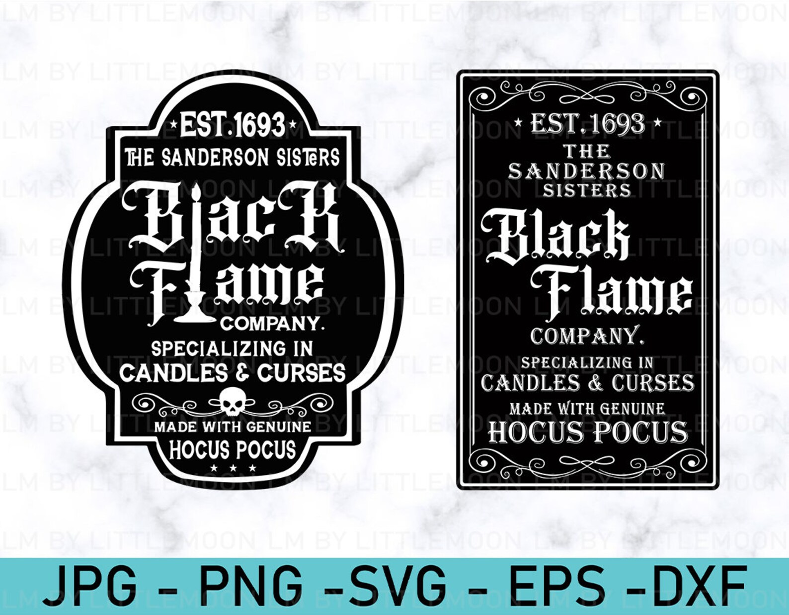 Black Flame Candle Printable Label Printable World Holiday