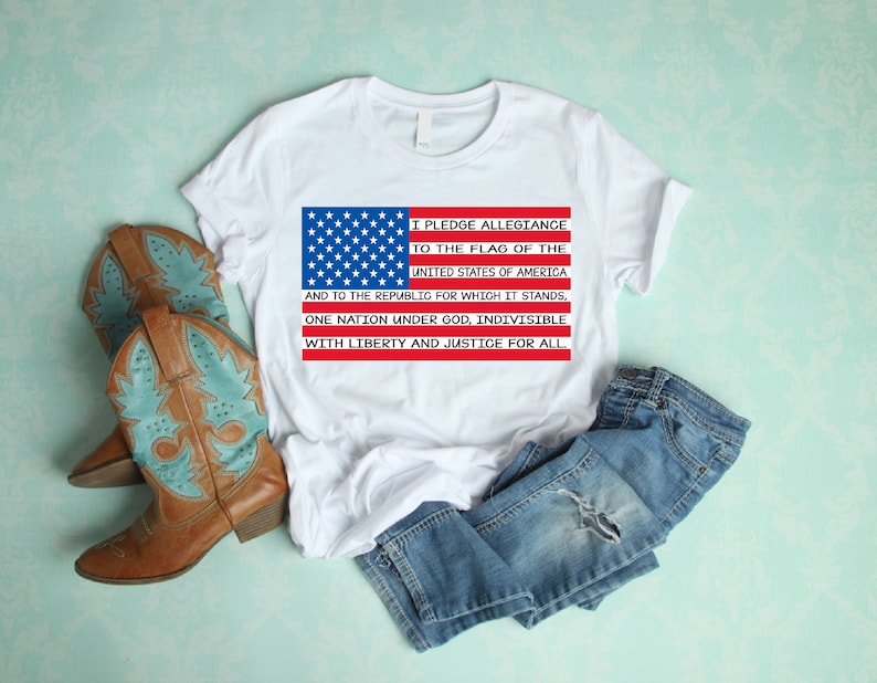 Download Pledge Of Allegiance SVG American Flag SVG Patriotic SVG ...