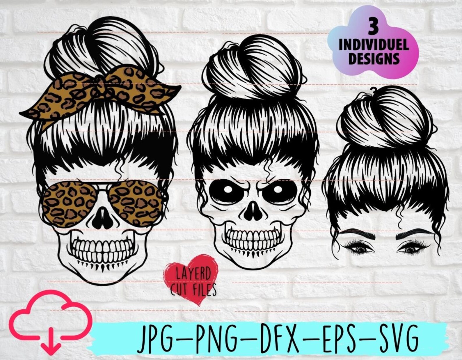Free Free Skull Mom Svg 640 SVG PNG EPS DXF File