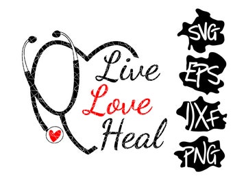 Download Live Love Nurse Etsy
