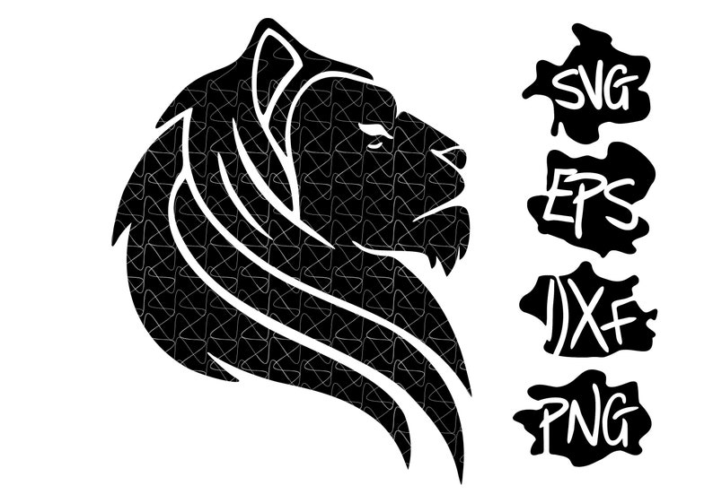 Free Free 336 Half Lion Head Svg SVG PNG EPS DXF File