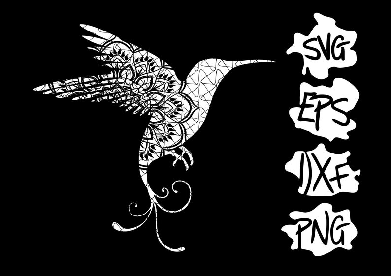 Download Hummingbird mandala SVG hummingbird svg mandala svg bird ...