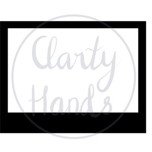 Digital Cut File | Instant Camera | 6&quot; x 4&quot; Frame | Cricut/Cameo/ScanNcut File | Vintage Frame Silhouette | Instagram Frame | Retro frame