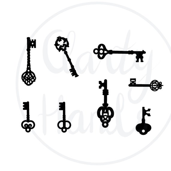 Download Key Cut File Ornate Key Svg Steampunk Key Files Key Icon Etsy
