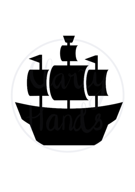 Pirate SVG Pirate Ship Digital File Pirate Ship SVG | Etsy