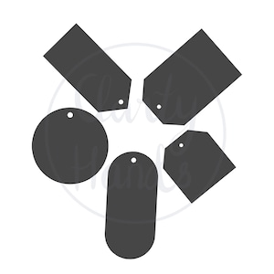 Luggage Tag SVG | Tag Bundle SVG | Label Cut Files | Tags For Handmade Items | Tags and Labels | Tags Template | Tags SVG | Luggage Labels