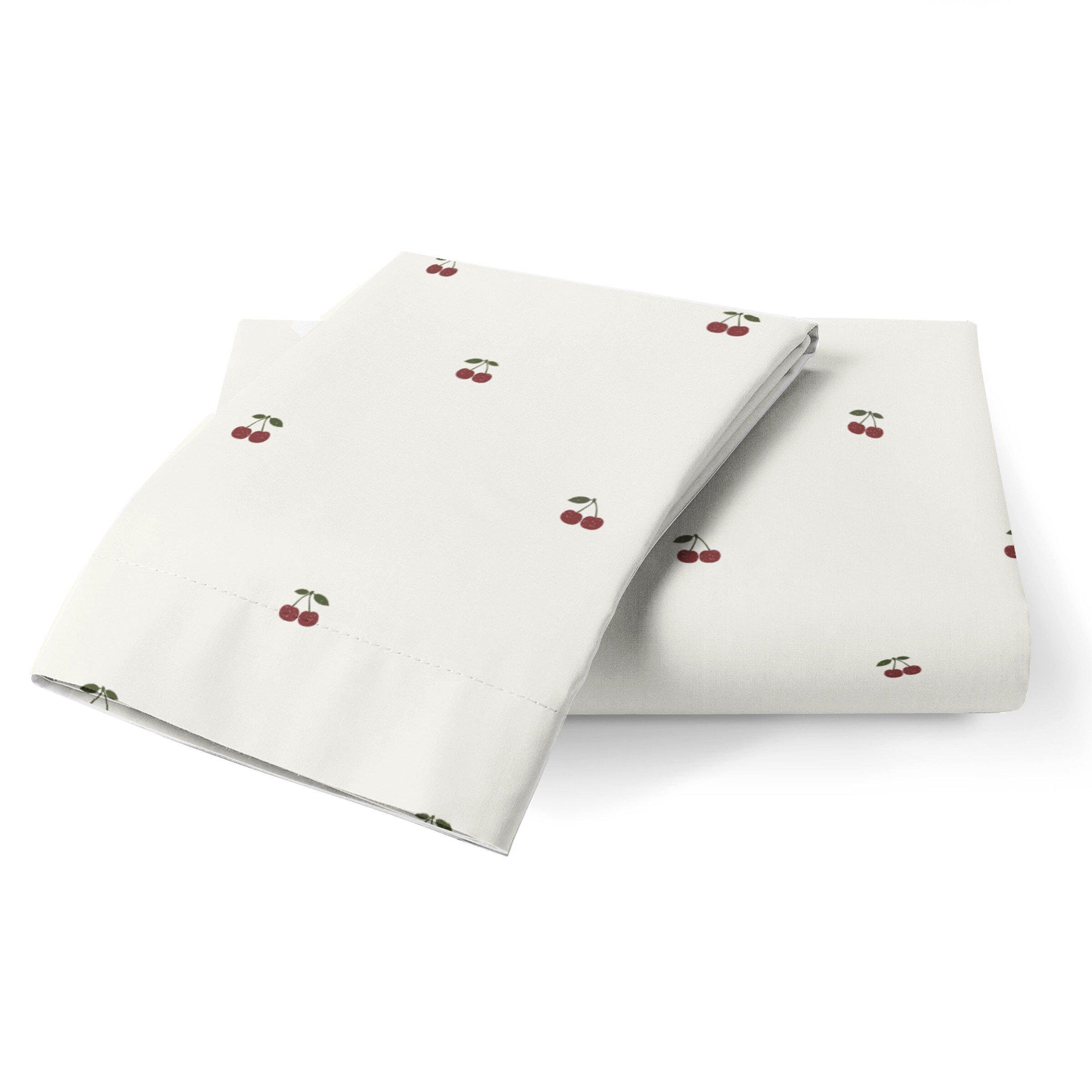 Organic Cotton Toddler Pillowcase Meri Cherry Etsy