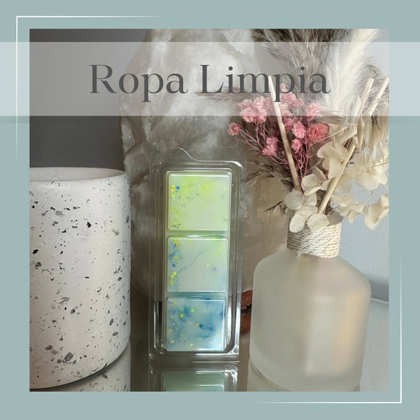 Ropa Limpia - Highly Scented Wax Melts, Spanish Cleaning Scented Wax Melts