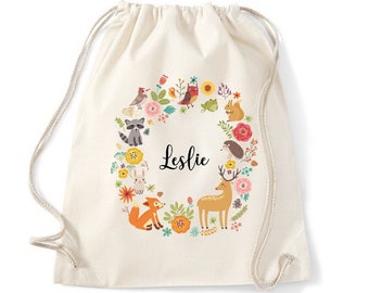 Sac à dos enfant personnalisé, tote bag enfant personnalisable, sac crèche, sac à doudou, sac pour le change, sac école maternelle