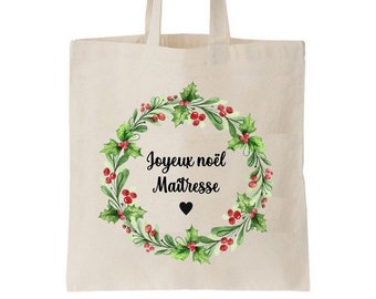 Bolso de mano de Navidad, regalo de Navidad de la amante, bolso de mano de la amante, regalo de Navidad personalizado