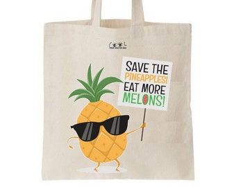 Tote bag pineapple