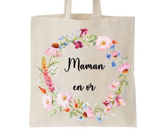 Fête des mères, tote bag maman, cadeau maman, cadeau fête des mamans, cadeau fete des meres