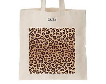 Tote bag léopard