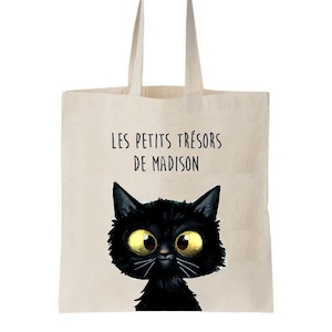 Tote bag enfant, sac enfant personnalisé, sac pour la crèche, tote bag école maternelle