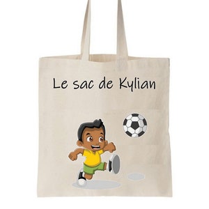 Tote bag enfant, sac enfant personnalisé, sac pour la crèche, tote bag école maternelle