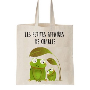 Tote bag enfant, sac enfant personnalisé, sac pour la crèche, tote bag école maternelle