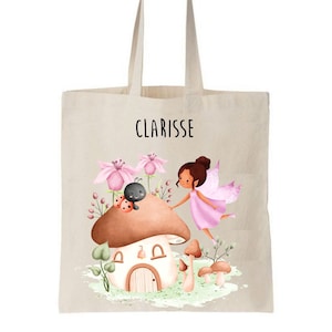 Tote bag enfant, sac enfant personnalisé, sac pour la crèche, tote bag école maternelle