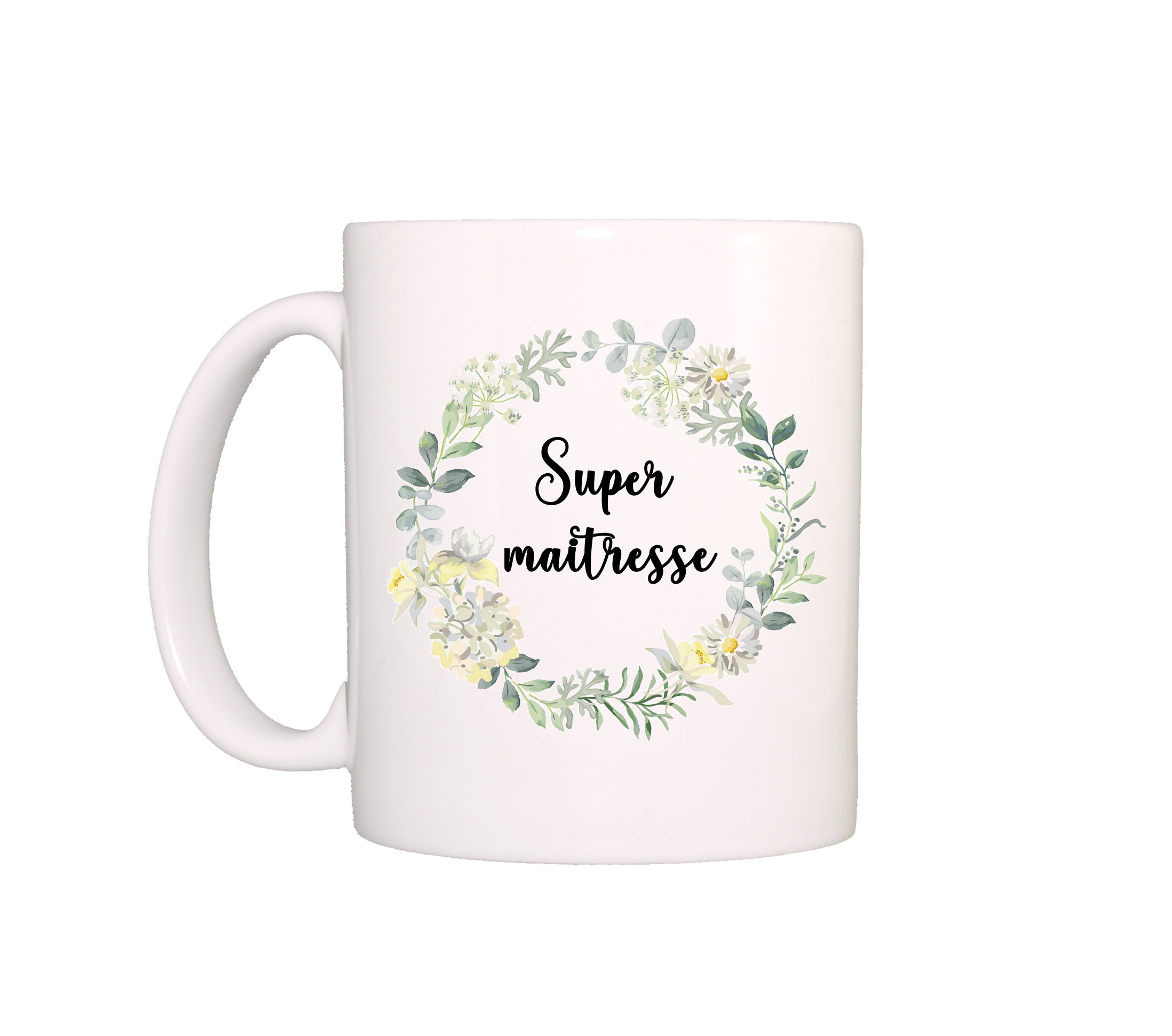 Mug Maitresse, Cadeau Mug Maitresse Personnalisé, Personnalisable, Tasse Maitresse