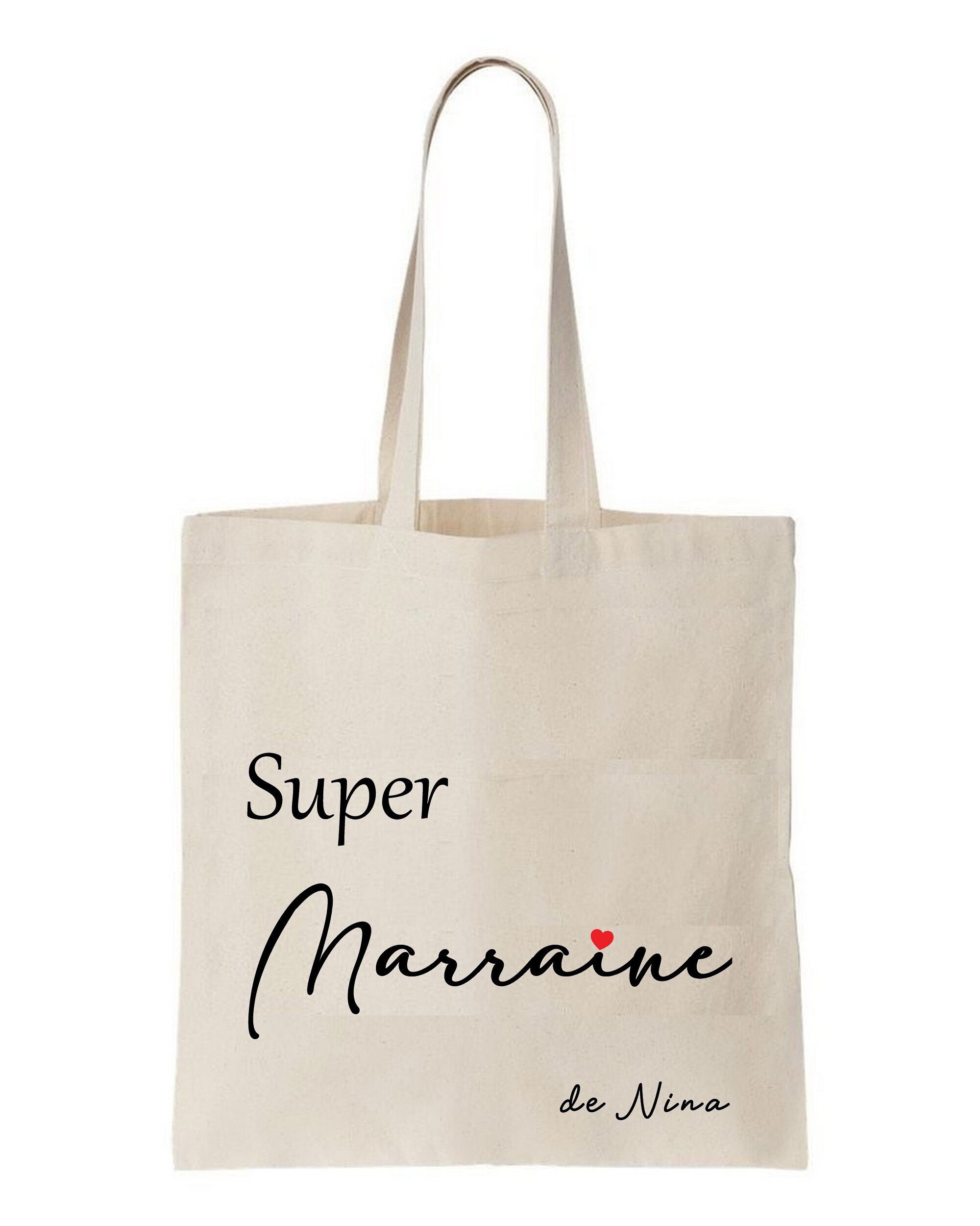 Tote bag Kit de survie à la maternité pour papa, disponible en natural,  blanc ou noir, texte à personnaliser