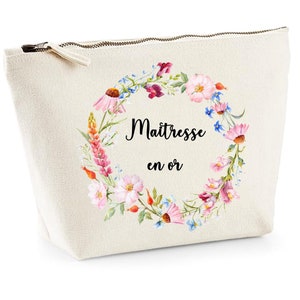 Pochette maitresse, cadeau maîtresse personnalisé