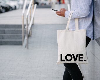 Love tote bag