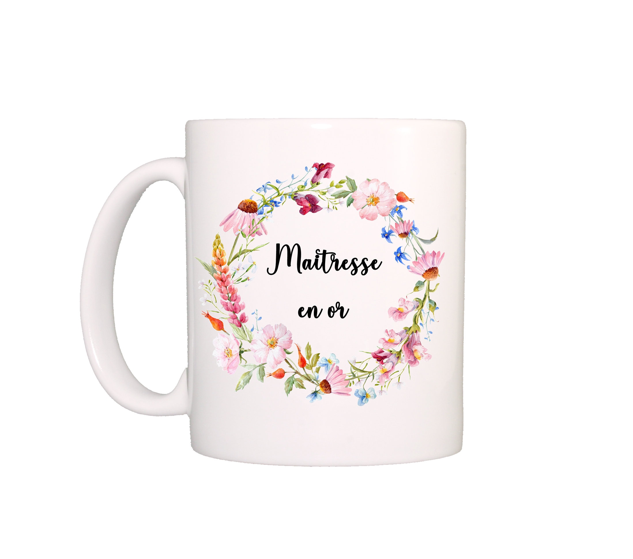 Mug Maitresse, Cadeau Mug Maitresse Personnalisé, Personnalisable, Tasse Maitresse